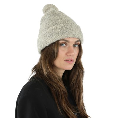 Czapka - Gårda Cortina Wool Mix Beanie (beżowy)