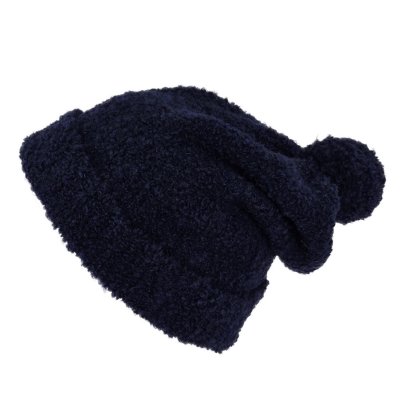 Czapka - Gårda Cortina Wool Mix Beanie (niebieski)