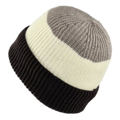 Czapka - Gårda Courchevel Merino Wool Beanie (beżowy/ecru/brązowy)