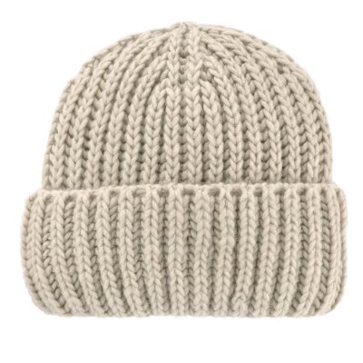 Czapka - Gårda Ebene Wool Mix Beanie (beżowy)