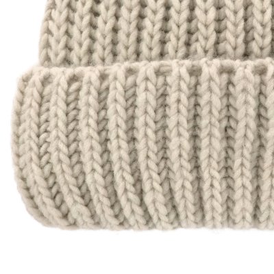 Czapka - Gårda Ebene Wool Mix Beanie (beżowy)
