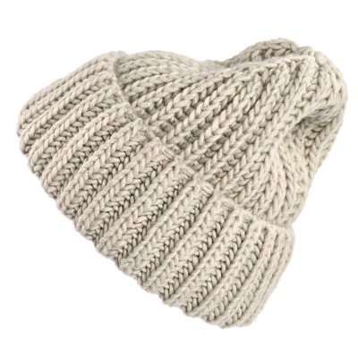 Czapka - Gårda Ebene Wool Mix Beanie (beżowy)