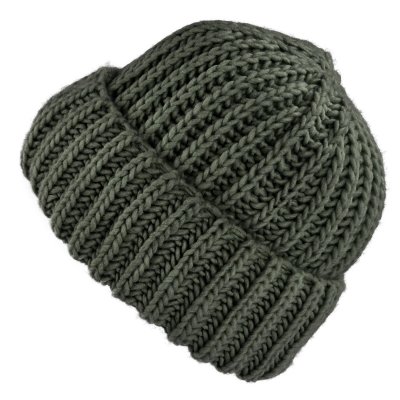 Czapka - Gårda Ebene Wool Mix Beanie (ciemnozielony)