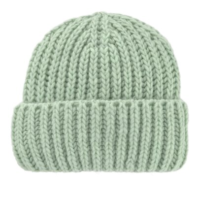 Czapka - Gårda Ebene Wool Mix Beanie (miętowa zieleń)