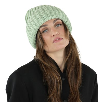 Czapka - Gårda Ebene Wool Mix Beanie (miętowa zieleń)