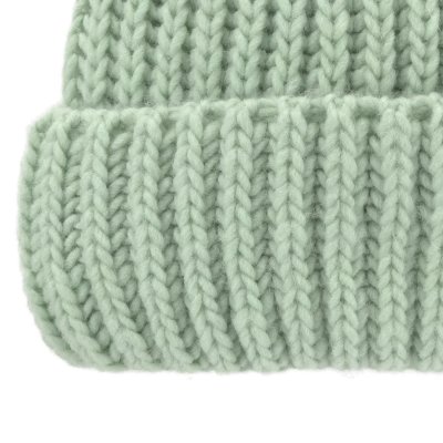 Czapka - Gårda Ebene Wool Mix Beanie (miętowa zieleń)