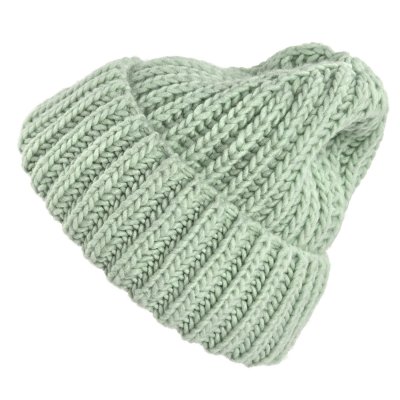 Czapka - Gårda Ebene Wool Mix Beanie (miętowa zieleń)