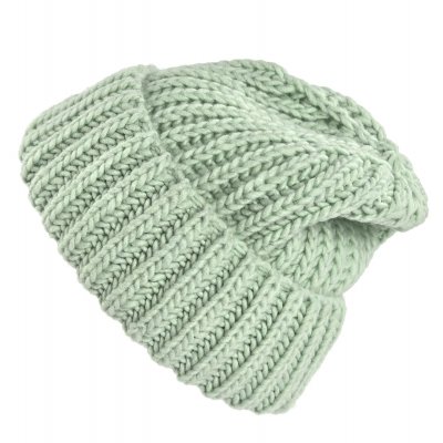 Czapka - Gårda Ebene Wool Mix Beanie (miętowa zieleń)