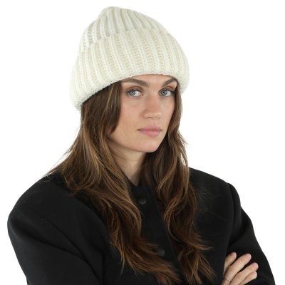 Czapka - Gårda Ebene Wool Mix Beanie (białawy)