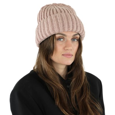Czapka - Gårda Ebene Wool Mix Beanie (różowy)