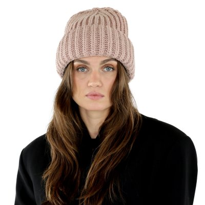 Czapka - Gårda Ebene Wool Mix Beanie (różowy)