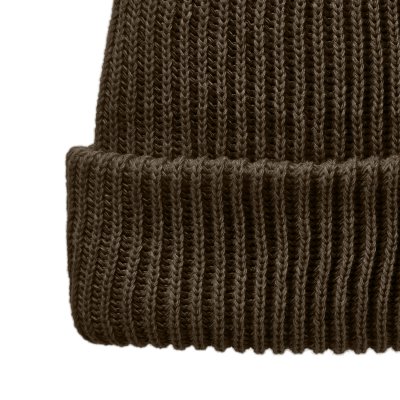Czapka - Gårda Füssen Beanie (ciemny brąz)