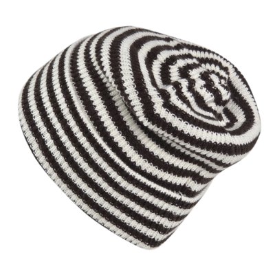 Czapka - Gårda Saint-Gervais Striped Wool Mix Beanie (brązowy/biały)