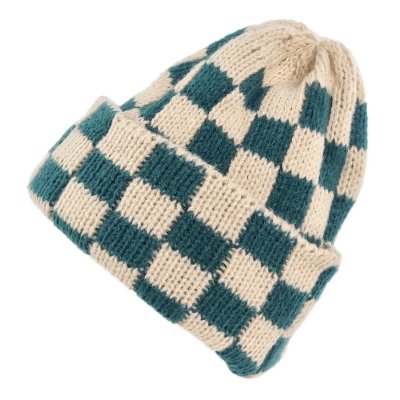 Czapki - Gårda Hedemora Beanie (beżowy/zielony)