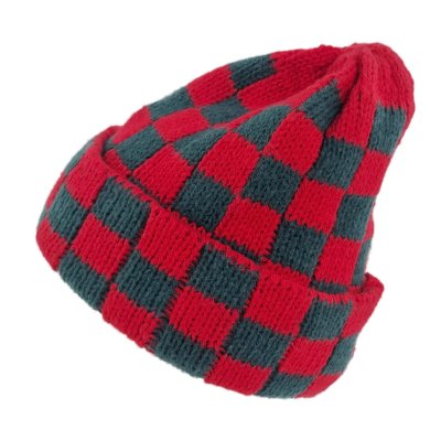 Czapki - Gårda Hedemora Beanie (czerwony/zielony)