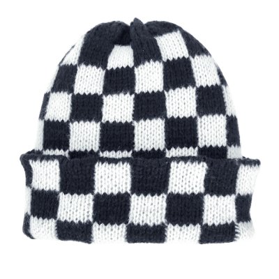 Czapki - Gårda Hedemora Beanie (czarno/biały)