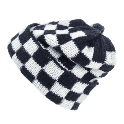 Czapki - Gårda Hedemora Beanie (czarno/biały)