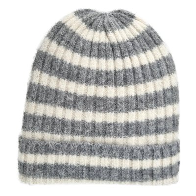 Czapka - Gårda Isfjord Slouch Beanie (szary/biały)