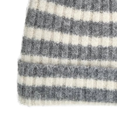 Czapka - Gårda Isfjord Slouch Beanie (szary/biały)