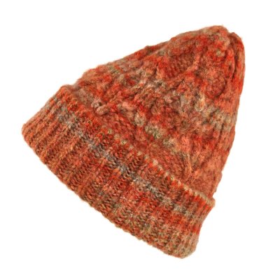 Czapka - Gårda Livigno Wool Mix Beanie (pomarańczowy)