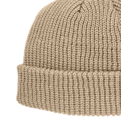 Czapka - Gårda Loxley Knitted Docker Beanie (beżowy)