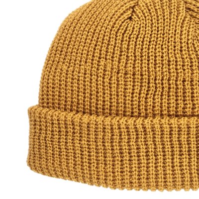 Czapka - Gårda Loxley Knitted Docker Beanie (musztarda)