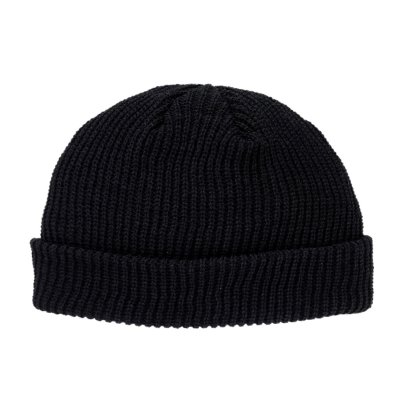 Czapka - Gårda Loxley Knitted Docker Beanie (czarny)
