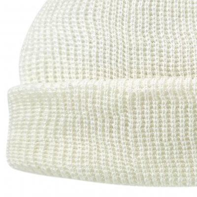Czapka - Gårda Loxley Knitted Docker Beanie (biały)