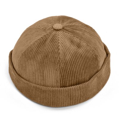 Czapka - Gårda Lymington Corduroy Docker Beanie (beige)