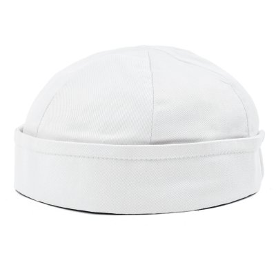 Czapka - Gårda Manso Cotton Docker Beanie (biały)