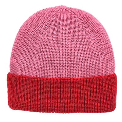 Czapka - Gårda St. Moritz Merino Wool Beanie (czerwony/różowy)
