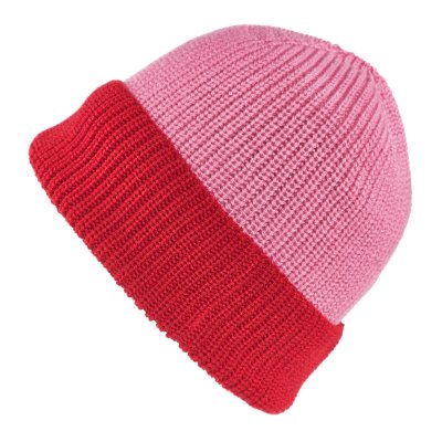Czapka - Gårda St. Moritz Merino Wool Beanie (czerwony/różowy)