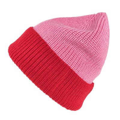 Czapka - Gårda St. Moritz Merino Wool Beanie (czerwony/różowy)
