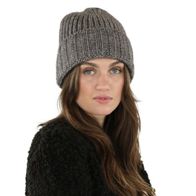 Czapka - Gårda Val d'Isère Wool Mix Beanie (ciemny beż)