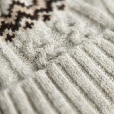 Czapka - Gårda Vallanes Wool Mix Beanie (białawy)
