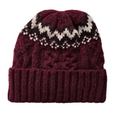 Czapka - Gårda Vallanes Wool Mix Beanie (czerwony)