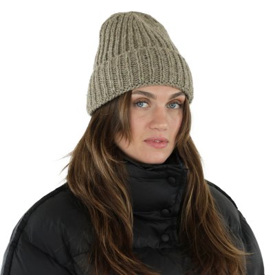 Czapka - Gårda Aspen Wool Mix Beanie (beżowy)