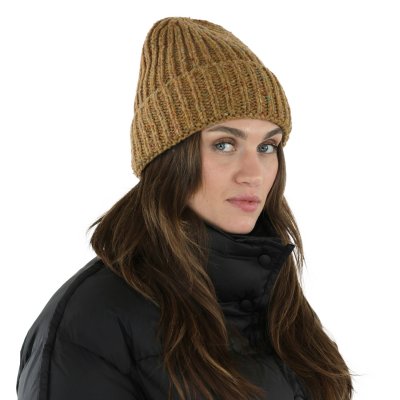 Czapka - Gårda Aspen Wool Mix Beanie (musztarda)