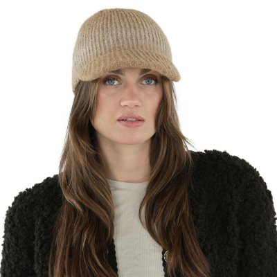 Czapka - Gårda Innsbruck Alpaca Mix Visor Beanie (wielbłąd)