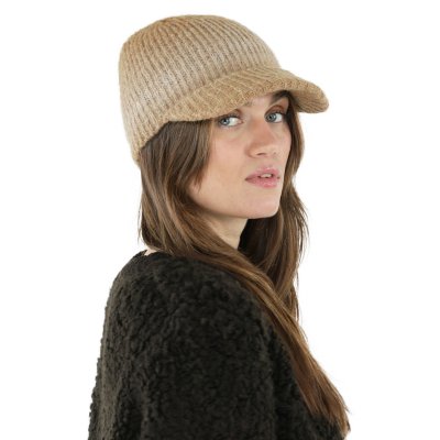 Czapka - Gårda Innsbruck Alpaca Mix Visor Beanie (wielbłąd)