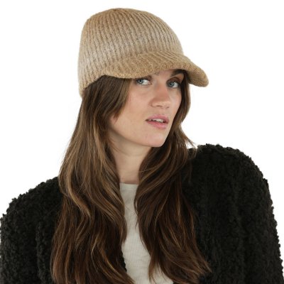 Czapka - Gårda Innsbruck Alpaca Mix Visor Beanie (wielbłąd)