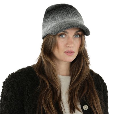 Czapka - Gårda Innsbruck Alpaca Mix Visor Beanie (czarny)