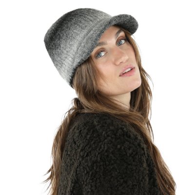 Czapka - Gårda Innsbruck Alpaca Mix Visor Beanie (czarny)