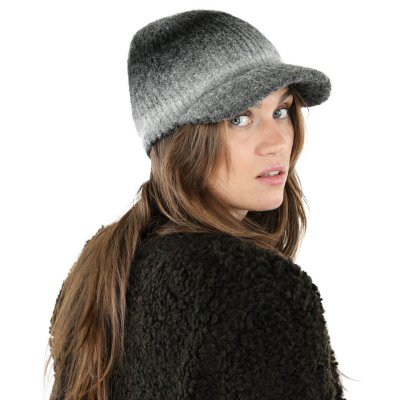 Czapka - Gårda Innsbruck Alpaca Mix Visor Beanie (czarny)