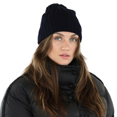 Czapka - Gårda Lenzerheide Merino Wool Beanie (niebieski)