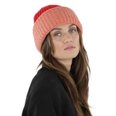 Czapka - Gårda Zermatt Beanie (koralowy/czerwony)