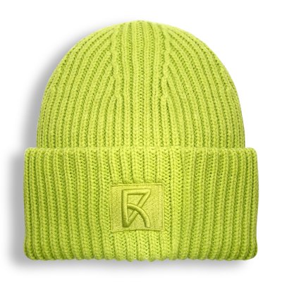 Czapki - Gårda Knitted Beanie (zielony)