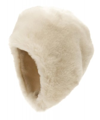Trapper hat - CTH Ericson Birgitta Junior Faux Fur Hat (Biały)