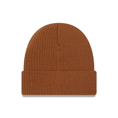 Czapka - New Era New Cuff Knit Beanie New Era (brązowy)
