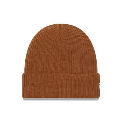 Czapka - New Era New Cuff Knit Beanie New Era (brązowy)